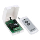 433Mhz Wireless Remote Control Switch DC 12V 2CH Relay Receiver Controller