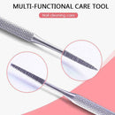 Toe Nail File Ingrown Satin Edge Stainless Steel Pedicure File Favor Double L4H7