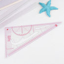 DIY Costume Sewing Tools Patchwork Ruler Stationery Multifunction Hand Tool A