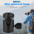 VD-M1 Mini Ball Head Aluminum Alloy 360 Degree Rotating Tripod Ball Head