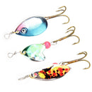 Lot 30pcs Trout Spoon Metal Fishing Lures Spinner Baits Bass Tackle