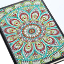 DIY Mandala Special Shaped Diamond Painting 50 Pages Sketchbook A5 Notebook
