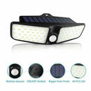 80 LED Outdoor Solar Power Motion Sensor Lights Garden Lamp PIR Flood B6Q5