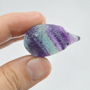 Carved Ornament Healing Decor Office Kids Hedgehog Stone Props Rainbow Fluorite