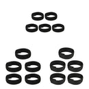 Pack of 15 No-Crow Rooster Collar (18x2cm/ Black Colors)