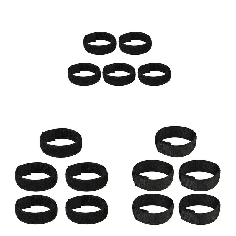 Pack of 15 No-Crow Rooster Collar (18x2cm/ Black Colors)