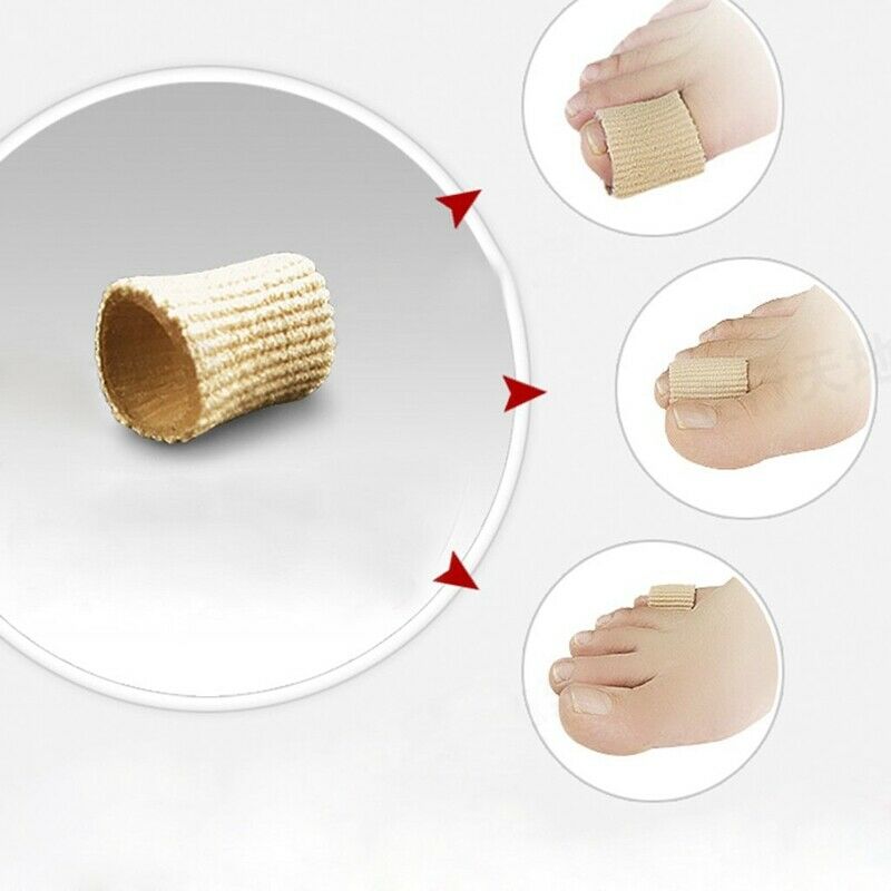 1 x Cuttable Toe/Finger Cover Sleeve Cap Discomfort Relief 10CM S---Adjusta S4H5