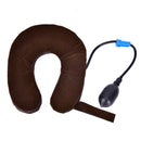 U-Shape Massage Pillow Travel Airplane Air Inflatable`Neck Pillows Car Head Neck