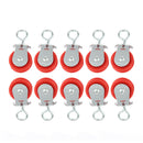 10 Pcs Automatic Coop Door Opener Waterline Pulley Backyard Poultry Supplies