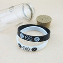 2 PCS Supporter Wristband EXO-K FROM EXO PLANET KPOP EXO Wristband Bracelet BX