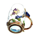 Beauty And Novelty Enamel Coffee Cup Mug Flower Tea Glass Cups For Hot And