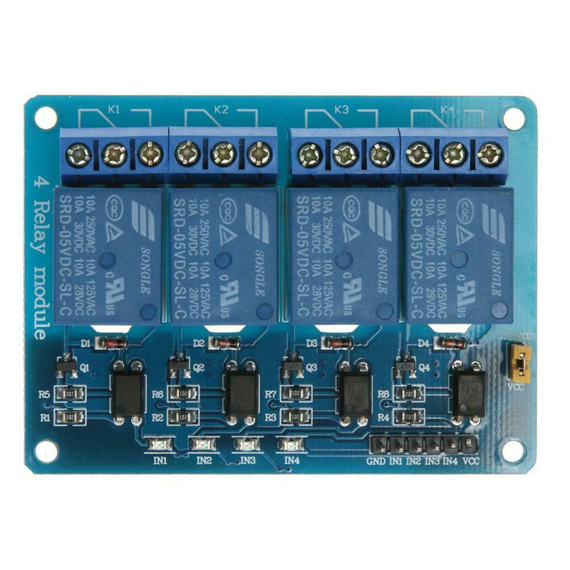 5V 4-Channel Relay Control Module for Arduino ARM PIC AVR DSP Electronic A