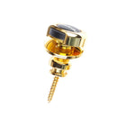 2pcs Zinc Alloy Guitar Strap Buckles Lock Button Buckle for Electric Guitar