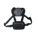 Men Chest Bag Small Hip Hop Streetwear Functional Chest Bag Cross Shoulder BI1X6