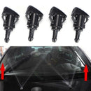 2PCS Windshield Washer Wiper Fan-Shaped Water Spray Nozzle Dodge Charger RamA3C
