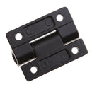 Black Adjustable Torque Position Control Hinges - Zink Alloy - 45x34mm