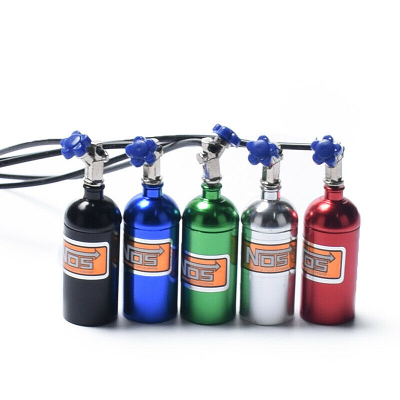 5X(Metal Simulated NOS Nitrogen Bottle for 1/10 RC Crawler Car Defender Br K4I6)