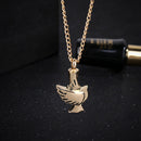 Stainless Steel bird Urn Pendant Cremation Ashes Memory NecklaceBX
