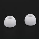 50 Pcs White Earbud Headphone In Ear Buds Tip Cover Replacement E8A4