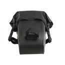 Bicycle Saddle Bag Black Under Seat Organizer w/ Tail Light Hanger Waterproof
