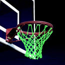 1Pc Braided Glowing Light Luminous Basketball Net Training Sports Supplies Del