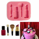 New Silicone Lipstick Fondant Mould Cake Decorating Chocolate Mold Baking M8M3
