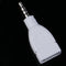 Converter Adapter USB 2.0 Female to 3.5mm Male AUX Audio Car Plug Jack wh dfTEUS