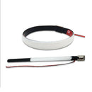 Universal NEW Motorcycle Bikes LED Turn Signal Indicator Strip Light Fork Tube