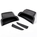 Black Front and Rear Door Handle Storage Box Container Holder Tray for Volv S2X6