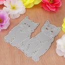 Greeting Cards Metal Cutting Dies DIY Scrapbooking/Photo Album Decor Cats