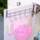 Stainless Steel Over Door Home Kitchen Bathroom Towel Hanger X6T5 Rack_Hold S3K2
