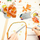 Heat Shrink Sheet Kit Shrinky Art Paper with Other Accessories for Kids Children