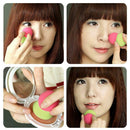 2pcs Makeup Foundation Sponge Blending Puff Powder Smooth Tools