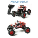 1: 16 RC Car 2.4G 4CH 4WD Rock Crawler 4x4 Driving Car Double Motors Drive
