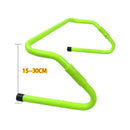 Football Soccer Agility Training PVC Hurdles Height Adjustable Training Hurdle