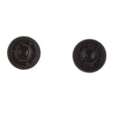 2 Pcs Footswitch Topper Guitar Effect Foot Nail Cap for Effects Pedal Black