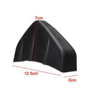 4 Pcs Universal Car Rear Bumper Lip Diffuser Shark Fin Style Car Back Bumpe U4R1