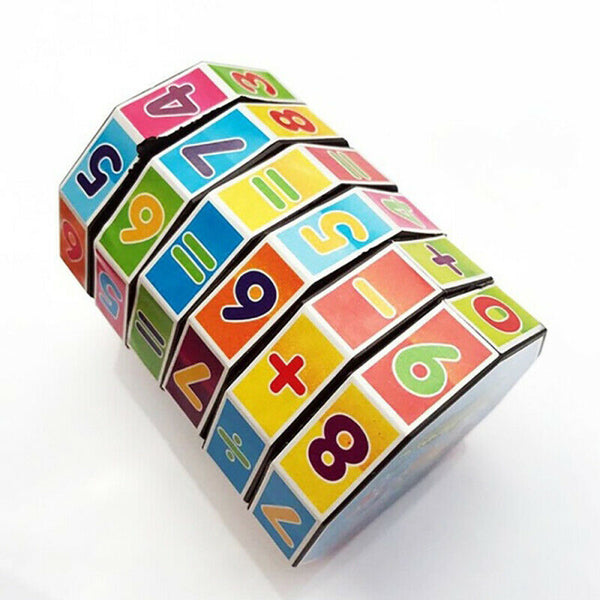 Math Digital Cube Puzzle Educational Arithmetic Toys For Kids Children K HHX