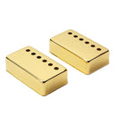 2 Pieces Copper Guitar Pickup Covers for Les Paul Electric Guitar Parts Golden