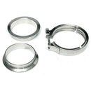 Stainless Steel V Band Flat Flange Clamp Kit Assembly - 3 Inch Inner 76mm V E2R9