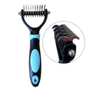 Hair Removal Comb For Dogs Cat Detangler Fur Trimming Dematting Deshedding  D2W3