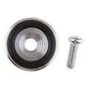 Amplifier Speaker Feet Spikes Mat Fenestrated Pad with 1pcs Screw, 20x10mm,