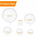 Silicone Stretch Lids, 12 Pack to Keeping Food Fresh, Reusable, Durable and