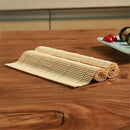 Sushi Mat Bamboo Maker Kit Rice Roll Mold Kitchen DIY Mould Roller Rice Pad NT3C