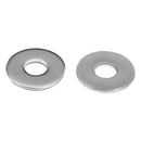 M5x10mm Stainless Steel Round Flat Washer for Bolt Screw 100Pcs