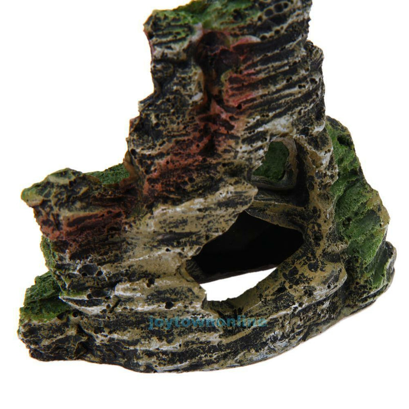 Mountain View Aquarium Rockery Hiding Cave Tree Fish Tank Ornament Decoration