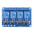 5V Four 4 Ch Relay Module with optocoupler for PIC DSP ARM Arduino 8051 AVR A