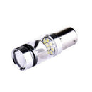 2 Pieces Car 1156 BA15S 100W LED Lights Turn Signal Reverse Bulb 6000K HOU