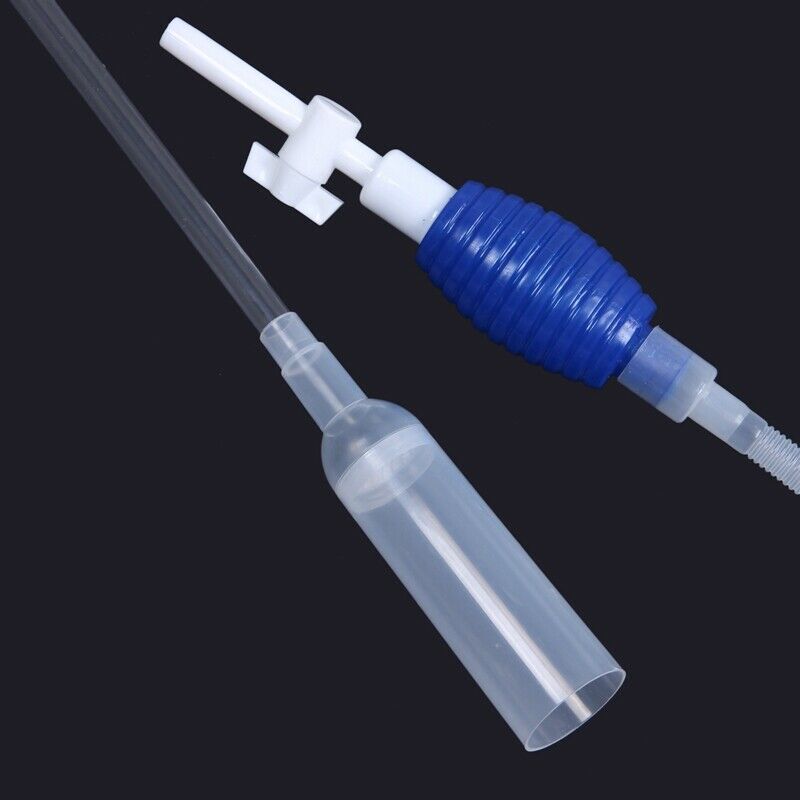 Aquarium Cleaning Manual Squeeze Water Change Cleaner Pump 1.9M Long