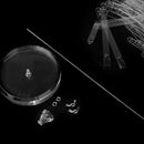 Pro Spiral Fan Shape Display Stand Holder for 120pc False Nail Art Polish B M8Y7